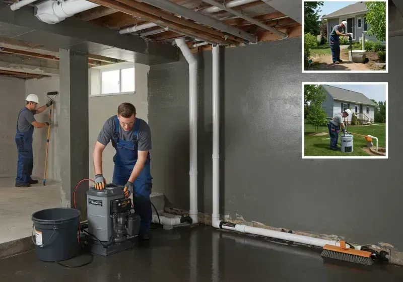 Basement Waterproofing and Flood Prevention process in Caldwell County, NC